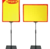 Pedestal Premium Para Cartaz A3 - Moldura Vermelha - 10000543 - 01