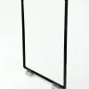 Display Base Magnética Branca p/ Folha A3 c/ 2 Fixadores – Moldura Preta