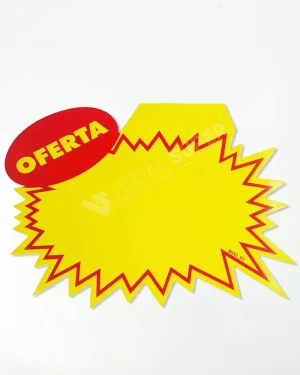 Cartaz Splash Oferta 22,5x16cm Mod. 03 – 100un