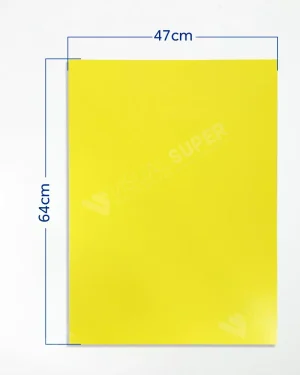 Cartaz Amarelo Neutro 47x64cm Mod. 13 – 100un