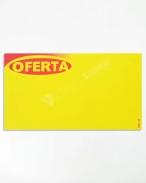 Cartaz Oferta 9x5cm Mod. 86 – 100un