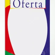 Cartaz Oferta Colorido 21x30cm Mod. 38 – 100un