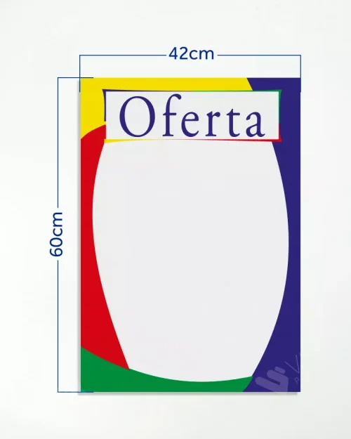 Cartaz Oferta Colorido 42x60cm Mod. 36 – 100un