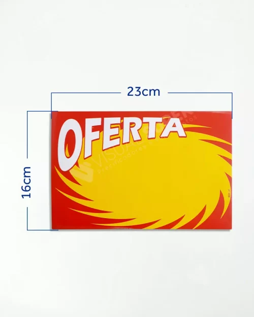 Cartaz Oferta 23x16cm Mod. 27 – 100un