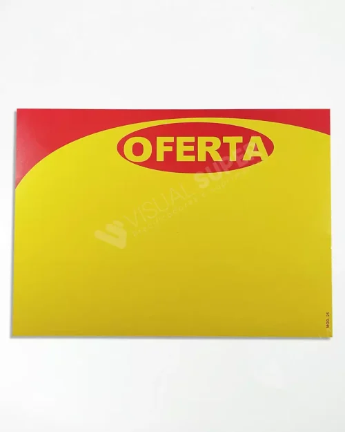 Cartaz Oferta 21x15cm Mod. 25 – 100un