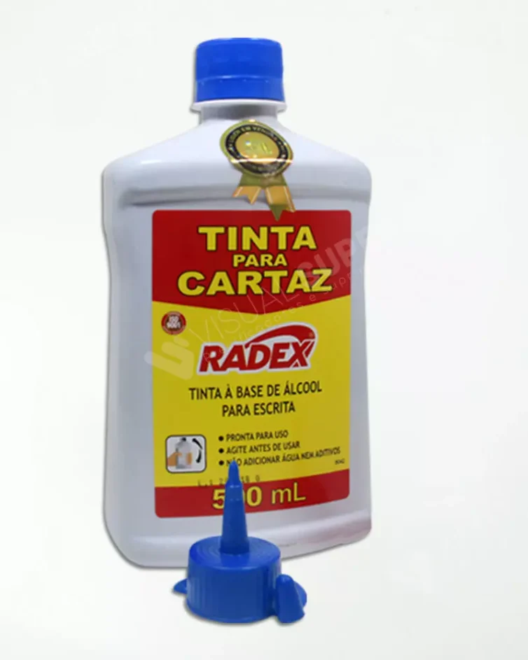 Tinta à Base de Álcool 500ml Azul – Radex