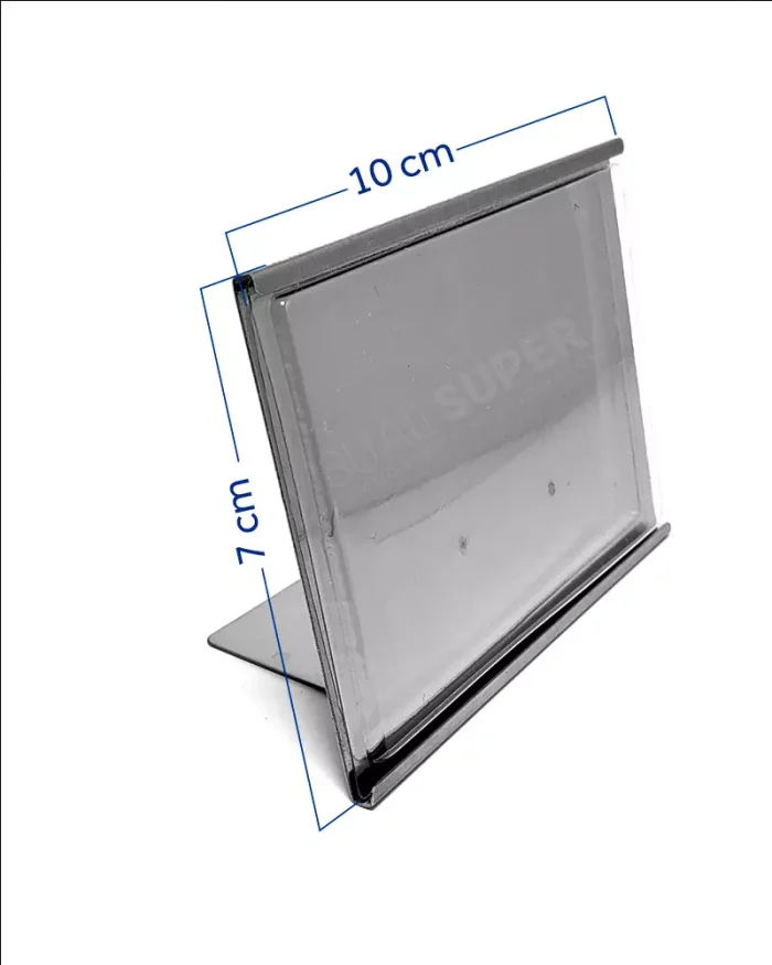 Display de Mesa em Inox 10x7cm – 277 – 12un
