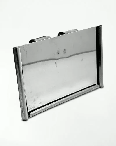 Display de Inox 7×4,5cm com Encaixe para Gancheira – 324