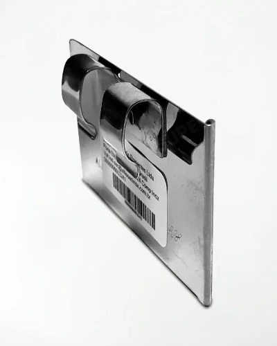 Display de Inox 7×4,5cm com Encaixe para Gancheira – 324
