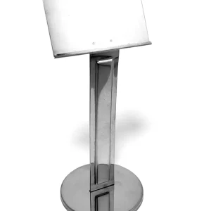 Display de Mesa em Inox 8x5x13cm - 275