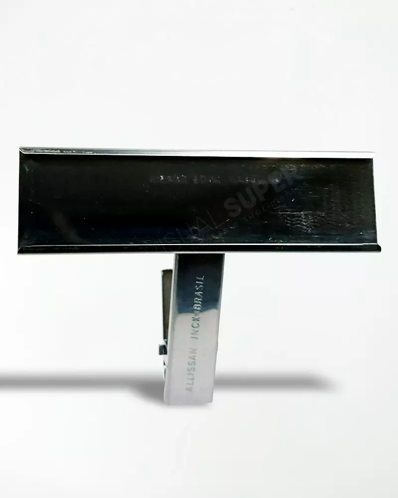 Display em Inox 11x3cm com Clip Prendedor – 335