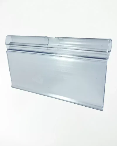 Porta-etiqueta em PVC 10x5cm p/ Gancheira