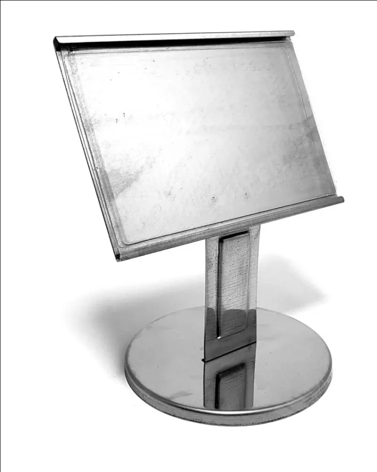 Display de Mesa em Inox 10x7x5cm – 278