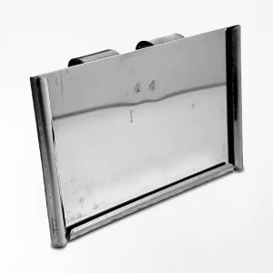 Display de Inox 7x4,5cm com Encaixe para Gancheira - 324 - 12un