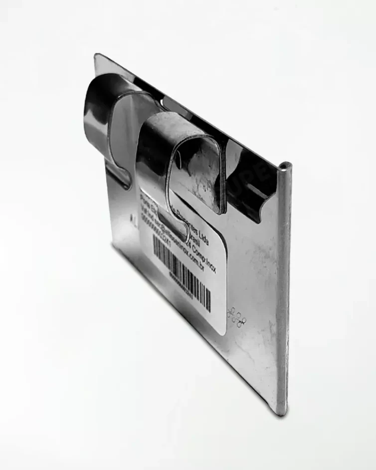 Display de Inox 7×4,5cm com Encaixe para Gancheira – 324 – 12un