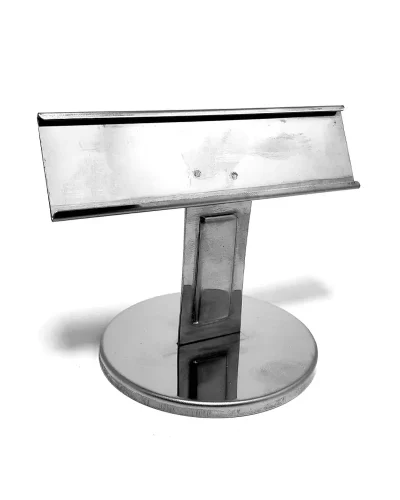 Display de Mesa em Inox 11x3x5cm – 333 – 12un