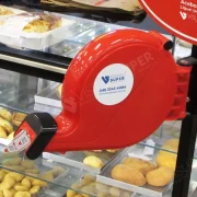 Rolo de Senhas p/ Atendimento 2 Dígitos Vermelho