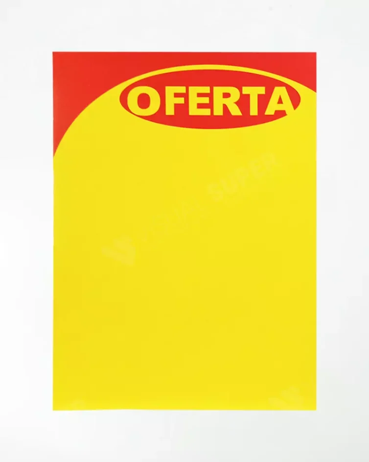 Cartaz Oferta Offset 120g A4 p/ Impressora – 100un