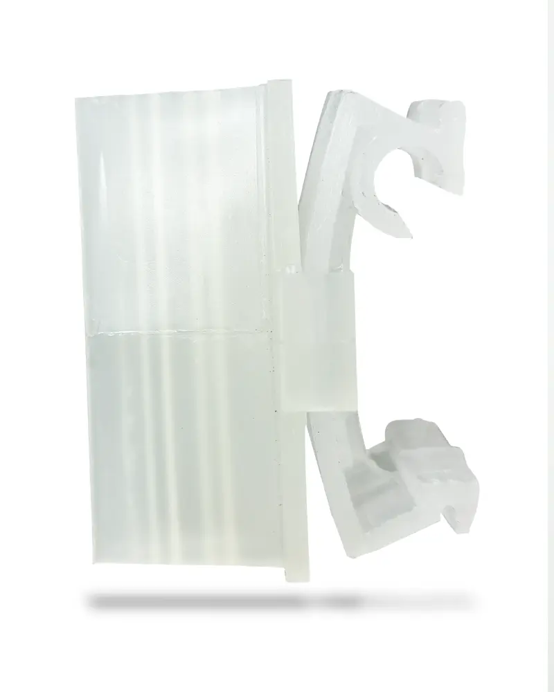 Porta-stopper Mod.05 100un encaixado em gôndola para exposição de ofertas.