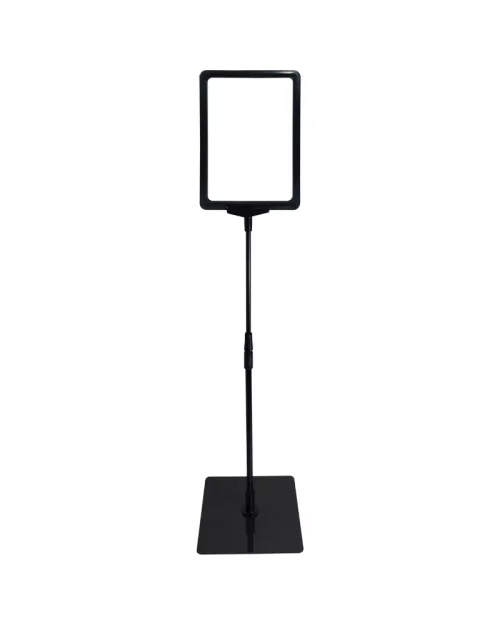 Pedestal Standard Para Cartaz A5 – TT 30/25 Moldura Preta – 10un