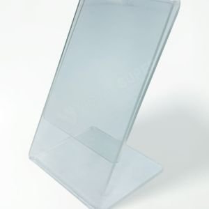 Display de Mesa em Acrílico 2mm A6 - Base L