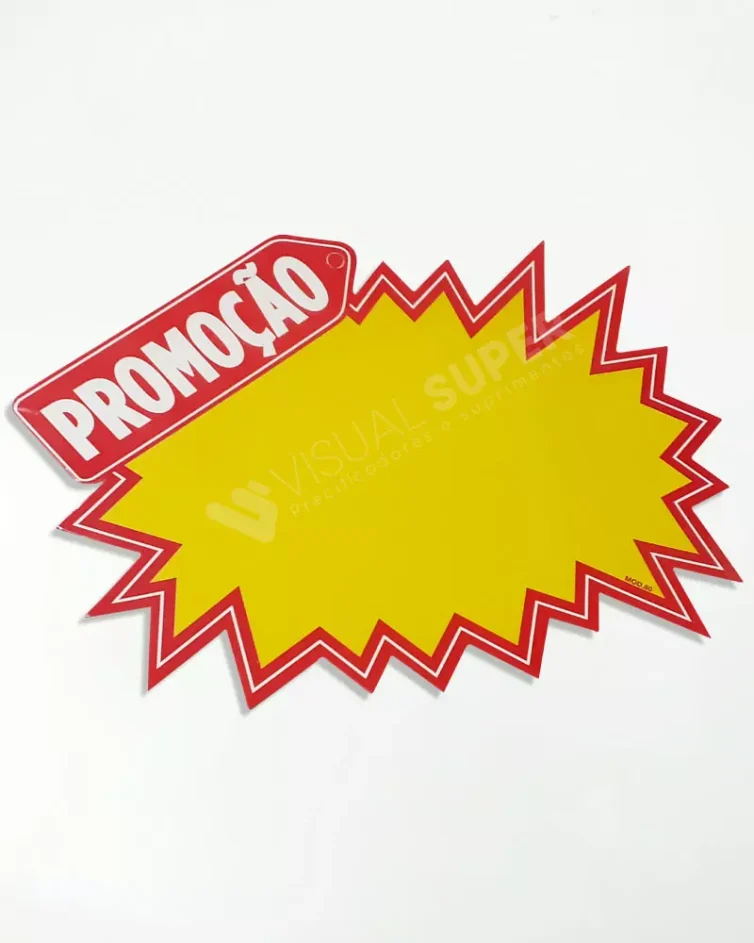 Cartaz Splash Promoção 26,5×19,5cm Mod. 80 – 100un
