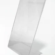 Display de Mesa em Acrílico 2mm A4 – Base L