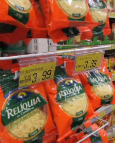 Porta-etiqueta em PVC 7,5x5cm p/ Gancheira