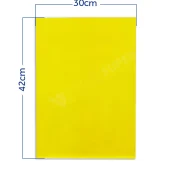 Cartaz Amarelo Neutro Offset 120g A3 p/ Impressora – 100un