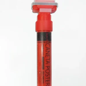 Caneta Poster Titã 10/30mm Base de Água - Vermelha