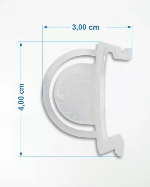 Porta-stopper para Perfil de Etiqueta Eletrônica Mod. 3 – 100un
