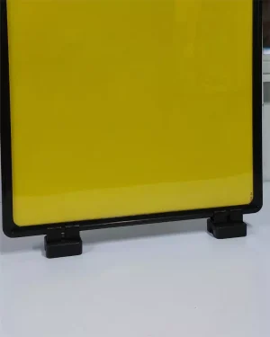 Display Base Magnética Preta p/ Folha A3 c/ 2 Fixadores – Moldura Preta