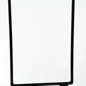 Display Base Magnética Preta p/ Folha A3 c/ 2 Fixadores - Moldura Preta