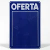 Porta-cartaz em Acm 3mm Azul – AD / LC – 62x95cm 1 Bolsa 50x67cm AB c/ 4 ilhós