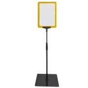 Pedestal Standard Para Cartaz A5 – TT 30/25 Moldura Amarela Multeight