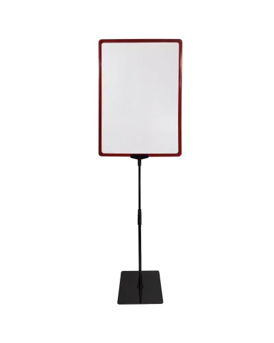 Pedestal Porta Cartaz A3 – TT 30/25 Moldura Vermelha – 10un