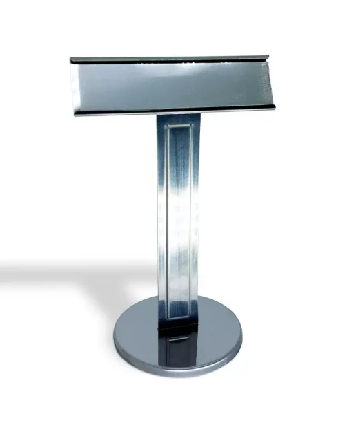Display de Mesa em Inox 11x3x13cm – 334 – 12un