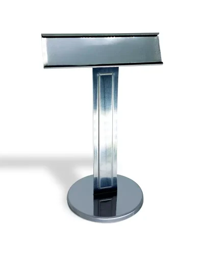 Display de Mesa em Inox 11x3x13cm – 334 – 12un