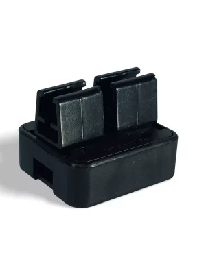 Display Base Magnética Branca p/ Folha A3 c/ 2 Fixadores – Moldura Vermelha