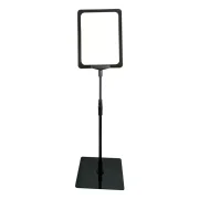 Pedestal Premium Para Cartaz A5 – TT 30/30 Moldura Preta