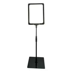 Pedestal Premium Para Cartaz A5 - TT 30/30 Moldura Preta