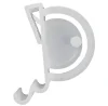 Porta-stopper Mod. 02 para gôndolas com fixação prática e resistente.