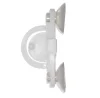 Porta-stopper com ventosa dupla para gôndolas e vitrines.