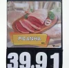 Placa de Preços em PS A2 com imagem removível e jogo de números para destaque de ofertas no ponto de venda.