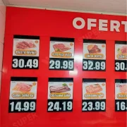 Placa de Preços em PS A2 c/ Imagem e Jogo de Números