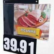 Placa de Preços em PS A3 c/ Imagem e Jogo de Números