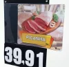 Placa de Preços em PS A3 com imagem personalizada e jogo de números para comunicação clara no ponto de venda.