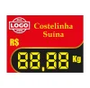 Placa Escreve e Apaga em Petg 0,75mm personalizada 18x24cm com laminação fosca e fixação em fita dupla face.