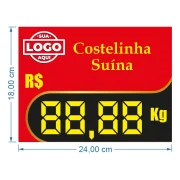 Escreve Apaga em Petg 0,75mm IP – 18x24cm – c/ Fita DF