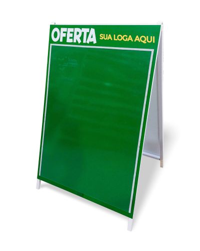Cavalete Plástico Dupla Face A1